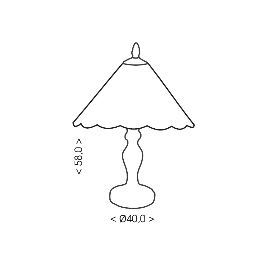 Brilagi - Lampă de masă Tiffany FOLIA 2xE27/60W/230V