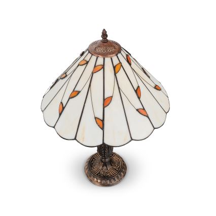 Brilagi - Lampă de masă Tiffany FOLIA 2xE27/60W/230V