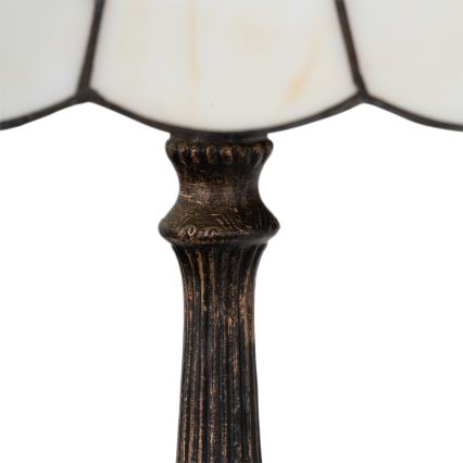 Brilagi - Lampă de masă Tiffany FOLIA 2xE27/60W/230V