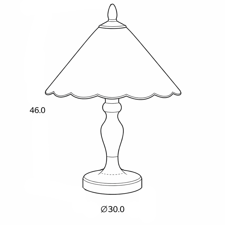 Brilagi - Lampă de masă Tiffany FOLIA din vitralii 1xE27/60W/230V