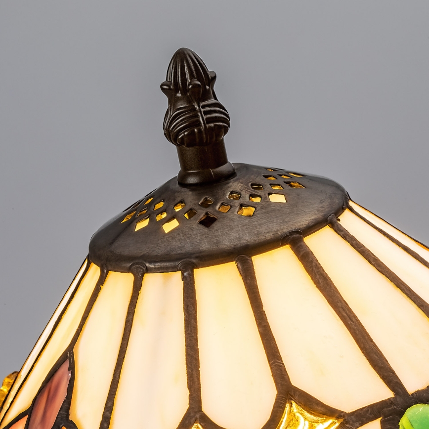 Brilagi - Lampă de masă Tiffany LUISA din vitralii 1xE14/40W/230V