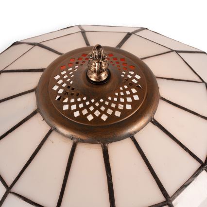 Brilagi - Lampă de masă Tiffany SIENNA cu vitralii 1xE27/60W/230V