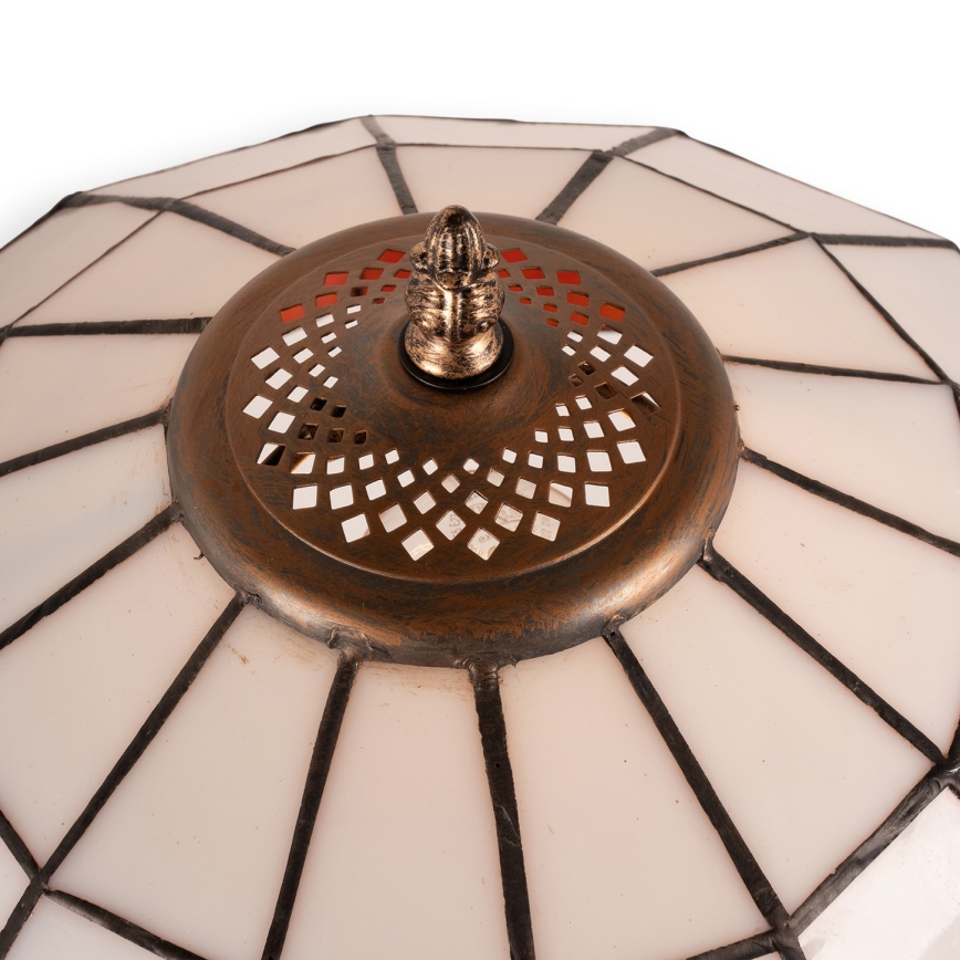 Brilagi - Lampă de masă Tiffany SIENNA cu vitralii 1xE27/60W/230V