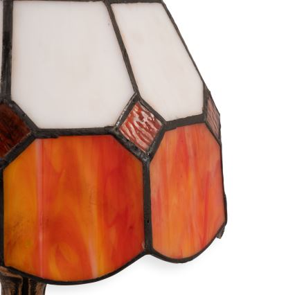 Brilagi - Lampă de masă Tiffany SIENNA din vitralii, 1xE27/60W/230V