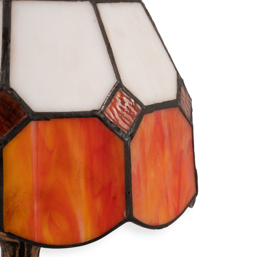 Brilagi - Lampă de masă Tiffany SIENNA din vitralii, 1xE27/60W/230V