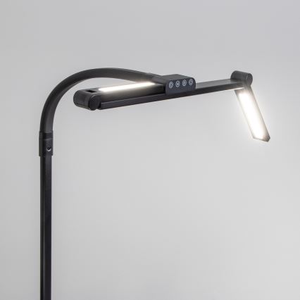 Brilagi - Lampă de birou LED cu reglare tactilă și clemă VARIO LED/24W/230V 3000-6500K CRI 92 neagră