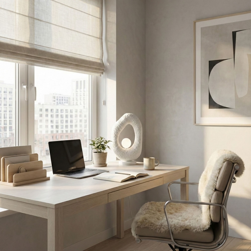 Brilagi - Lampă de masă WABI SABI 1xG9/8W/230V albă