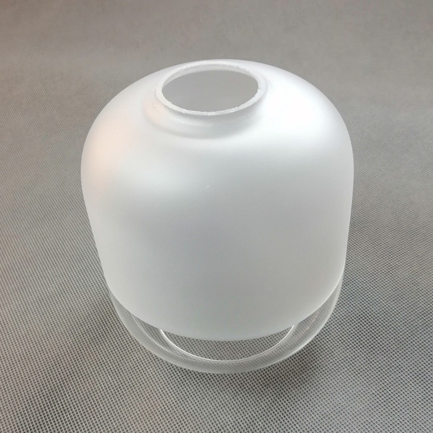 BRILAGI - Lampă de masă WOOD GLASS 1xE27/40W/230V maro/negru/alb