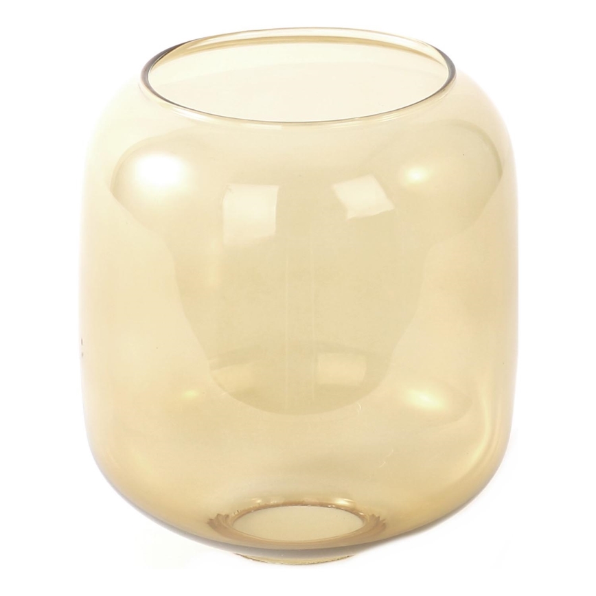 BRILAGI - Lampă de masă WOOD GLASS 1xE27/40W/230V maro/negru/maro fumuriu