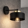 Brilagi - Lampă de perete 1xE27/60W/230V neagră/aurie