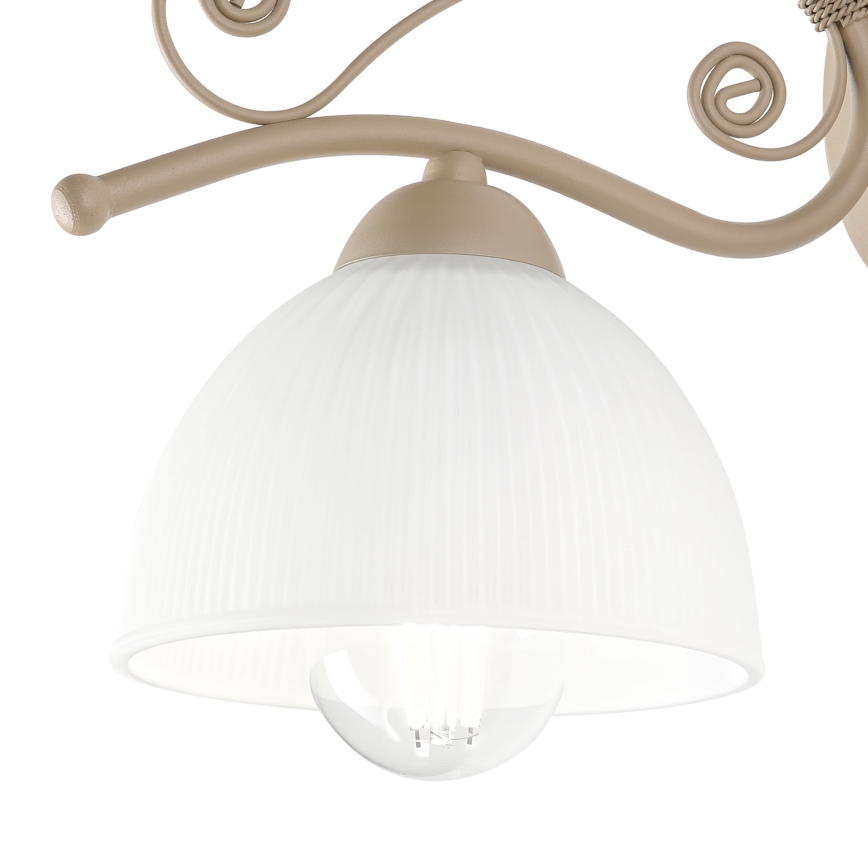 Brilagi - Lampă de perete ANTICO MODERN 1xE27/60W/230V bej