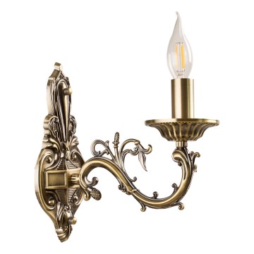 Brilagi - Lampă de perete CLASSIC 1xE14/10W/230V alamă