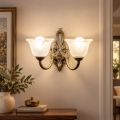 BRILAGI - Lampă de perete CLASSIC 2xE14/10W/230V alamă