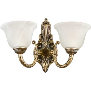Brilagi - Lampă de perete CLASSIC 2xE14/10W/230V alamă
