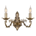 Brilagi - Lampă de perete CLASSIC 2xE14/10W/230V alamă
