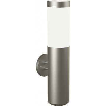 Brilagi - Lampă de perete exterioară LED RGBW reglabilă ELIA 1xE27/6,5W/230V 2700-6500K IP44 Wi-Fi crom mat