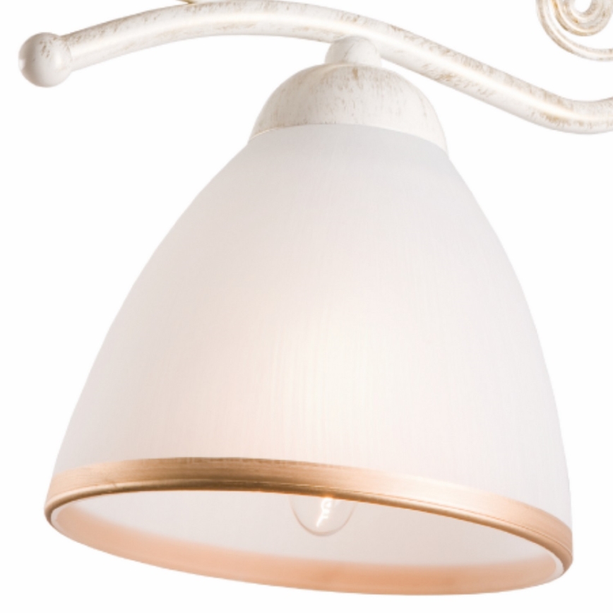 Brilagi - Lampă de perete LED ANTICO 1xE27/60W/230V 3000K alb patinat