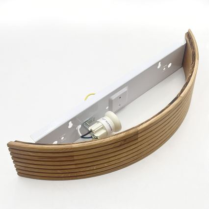 Brilagi - Lampă de perete LED CARVALHO MODERN 1xE27/60W/230V stejar