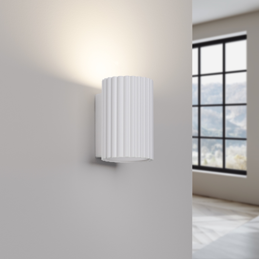 Brilagi - Lampă de perete LED CRESTO 1xGU10/10W/230V 10 cm albă