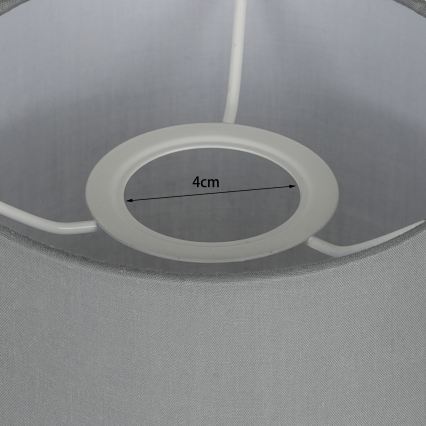 Brilagi - Lampă LED de perete flexibilă NUBILA 1xE27/25W/230V + LED/3W crom mat/gri deschis