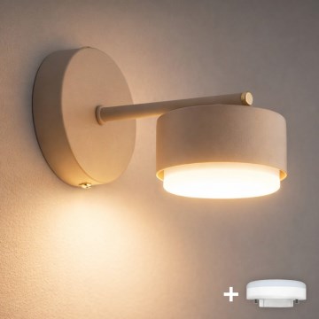 Brilagi - Lampă de perete LED MONO 1xGX53/12W/230V bej
