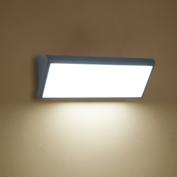 Brilagi - Lampă de perete LED pentru exterior cu senzor TRIANGLE LED/42W/230V, antracit, IP65