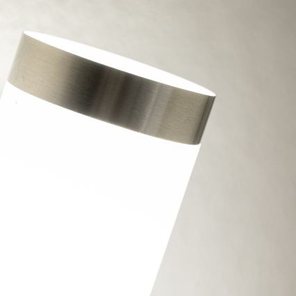 BRILAGI - Lampă LED de perete pentru exterior ELIA 1xE27/7W/230V 4000K IP44 crom mat