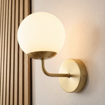 Brilagi - Lampă de perete MALIVA 1xE14/15W/230V aurie/albă