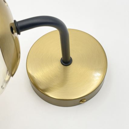 Brilagi - Lampă de perete MALIVA 1xE14/15W/230V aurie