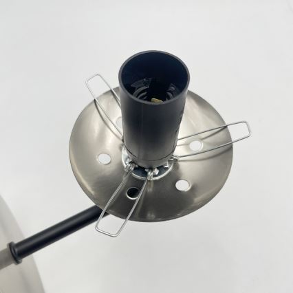 Brilagi - Lampă de perete MALIVA 1xE14/15W/230V crom mat/fumuriu