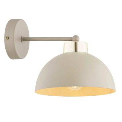Brilagi - Lampă de perete MOON 1xE27/60W/230V bej/auriu