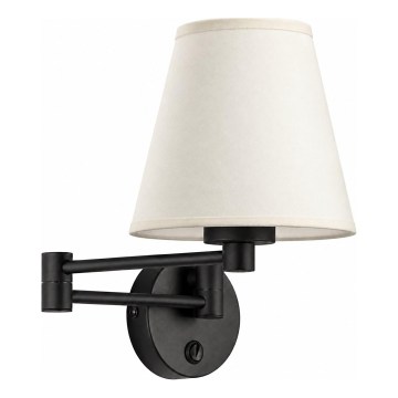 BRILAGI - Lampă de perete NUBILA 1xE27/15W/230V crem/negru
