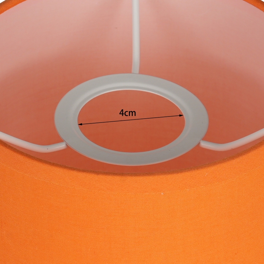 Brilagi - Lampă de perete NUBILA WOOD 1xE27/25W/230V stejar/negru/portocaliu