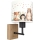 Brilagi - Lampă de perete pentru copii BOBO WOOD 1xE27/25W/230V stejar/negru/alb/cu animale