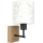 Brilagi - Lampă de perete pentru copii BOBO WOOD 1xE27/25W/230V stejar/negru/alb/iepurași