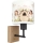 Brilagi - Lampă de perete pentru copii BOBO WOOD 1xE27/25W/230V stejar/negru/alb/roz/zâne