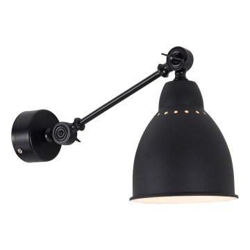 Brilagi - Lampă de perete QUILL 1xE27/40W/230V 40 cm neagră