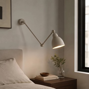 BRILAGI - Lampă de perete QUILL 1xE27/40W/230V 83 cm bej