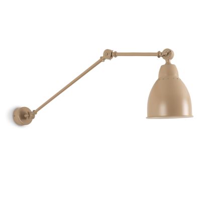 BRILAGI - Lampă de perete QUILL 1xE27/40W/230V 83 cm bej