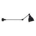 Brilagi - Lampă de perete QUILL 1xE27/40W/230V 83 cm neagră