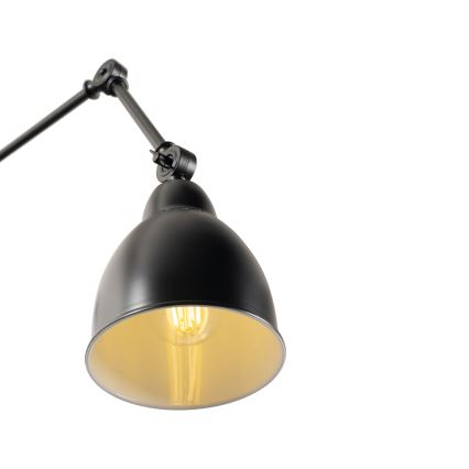 Brilagi - Lampă de perete QUILL 1xE27/40W/230V 83 cm neagră