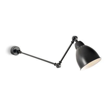 Brilagi - Lampă de perete QUILL 1xE27/40W/230V 83 cm neagră
