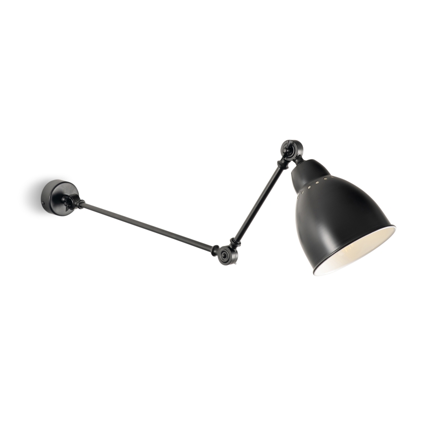 Brilagi - Lampă de perete QUILL 1xE27/40W/230V 83 cm neagră