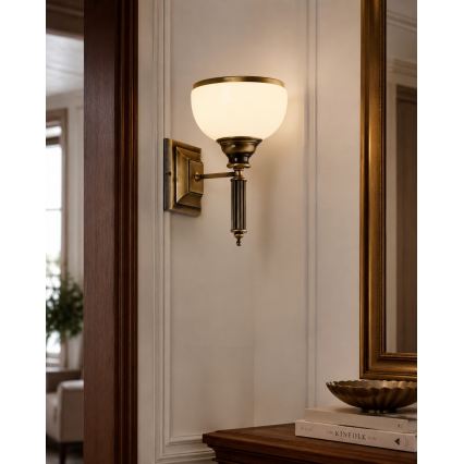Brilagi - Lampă de perete TAURUS 1xE27/15W/230V bronz