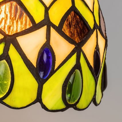 Brilagi - Lampă de perete Tiffany cu vitralii MARGARET, 1xE27/40W/230V