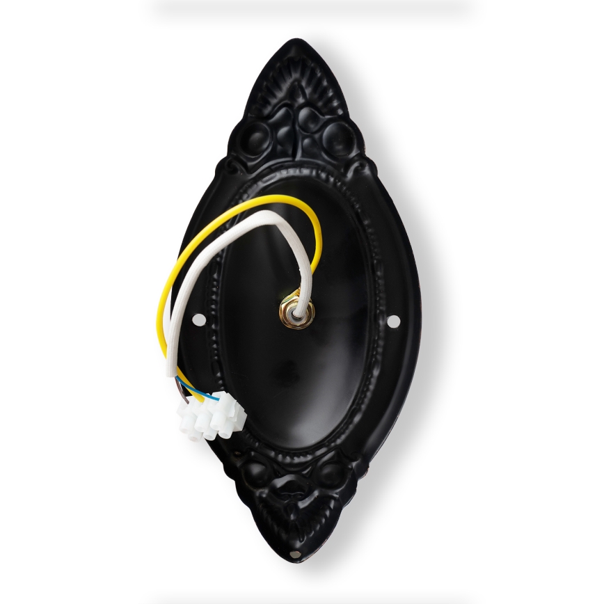 Brilagi - Lampă de perete Tiffany din vitralii ivoriu 1xE14/40W/230V