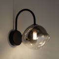 Brilagi - Lampă de perete VULCANO 1xG9/8W/230V negru/negru fumuriu