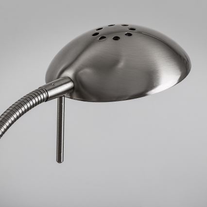 Brilagi - Lampadar cu dimmer SCARLETT, 1x R7s/230W/230V + 1x G9/40W, crom mat