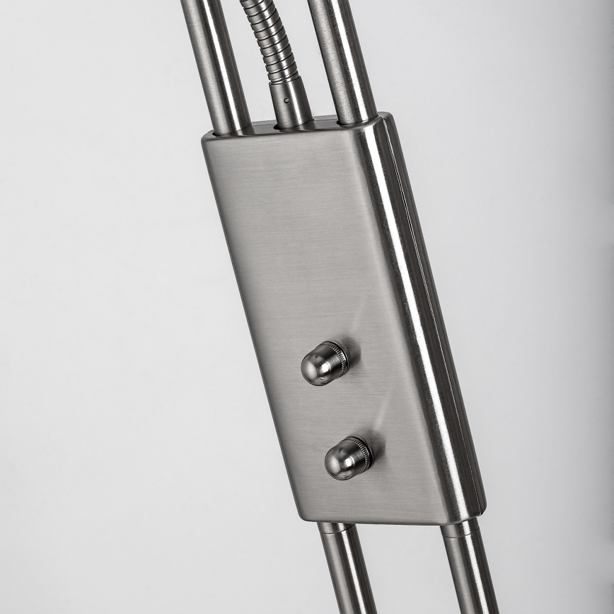 Brilagi - Lampadar cu dimmer SCARLETT, 1x R7s/230W/230V + 1x G9/40W, crom mat