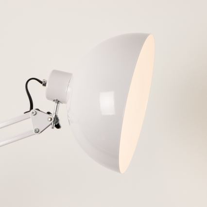 BRILAGI - Lampă de podea flexibilă TASKER 1xE27/60W/230V 157 cm albă